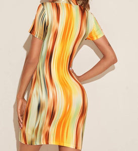 Tye Dye Bodycon